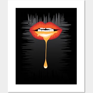 honey lips Posters and Art